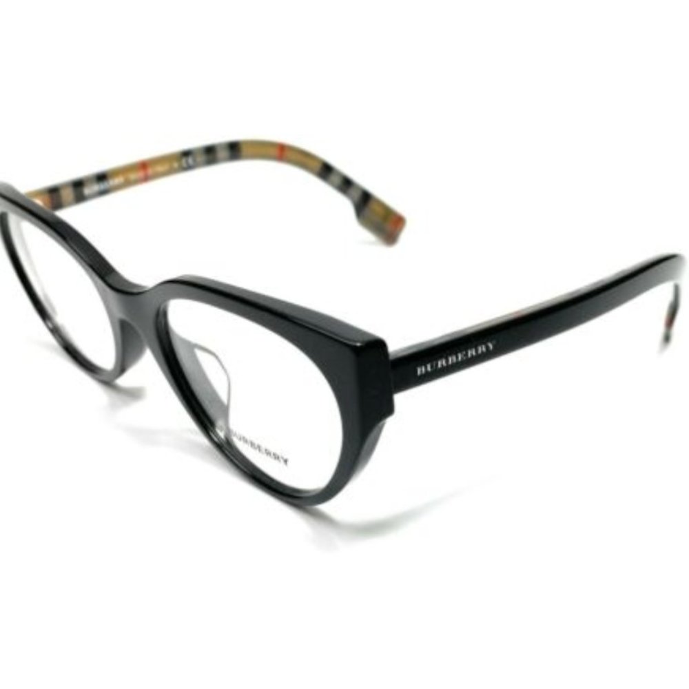 Burberry Women's Black Square Eyeglasses!
